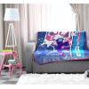 image:imageJay Franco Kids Plush Throw Blanket  Soft amp Cozy Fleece Throw for Bedroom amp Couch Dcor Official Licensed Product Black  Monsters Inc 60x90  Large BlanketBlue  Ghost Spider