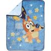 image:imageJay Franco Kids Plush Throw Blanket  Soft amp Cozy Fleece Throw for Bedroom amp Couch Dcor Official Licensed Product Black  Monsters Inc 60x90  Large BlanketBlue  Bluey