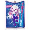 image:imageJay Franco Kids Plush Throw Blanket  Soft amp Cozy Fleece Throw for Bedroom amp Couch Dcor Official Licensed Product Black  Monsters Inc 60x90  Large BlanketBlue  Ghost Spider