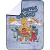 image:imageJay Franco Kids Plush Throw Blanket  Soft amp Cozy Fleece Throw for Bedroom amp Couch Dcor Official Licensed Product Black  Monsters Inc 60x90  Large BlanketPurple  Sesame Street