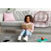 image:imageJay Franco Kids Plush Throw Blanket  Soft amp Cozy Fleece Throw for Bedroom amp Couch Dcor Official Licensed Product Black  Monsters Inc 60x90  Large BlanketMulti  Lady and the Tramp