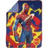 image:imageJay Franco Kids Plush Throw Blanket  Soft amp Cozy Fleece Throw for Bedroom amp Couch Dcor Official Licensed Product Black  Monsters Inc 60x90  Large BlanketBlue  Marvel Rivals Spiderman