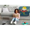 image:imageJay Franco Kids Plush Throw Blanket  Soft amp Cozy Fleece Throw for Bedroom amp Couch Dcor Official Licensed Product Black  Monsters Inc 60x90  Large BlanketBlue  Home Alone