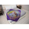 image:imageJay Franco Kids Plush Throw Blanket  Soft amp Cozy Fleece Throw for Bedroom amp Couch Dcor Official Licensed Product Black  Monsters Inc 60x90  Large BlanketPurple  Unicorn Academy