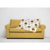 image:imageJay Franco Kids Plush Throw Blanket  Soft amp Cozy Fleece Throw for Bedroom amp Couch Dcor Official Licensed Product Black  Monsters Inc 60x90  Large BlanketWhite  Orange Blossom