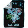 image:imageJay Franco Kids Plush Throw Blanket  Soft amp Cozy Fleece Throw for Bedroom amp Couch Dcor Official Licensed Product Black  Monsters Inc 60x90  Large BlanketBlack  Monsters Inc