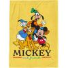 image:imageJay Franco Kids Plush Throw Blanket  Soft amp Cozy Fleece Throw for Bedroom amp Couch Dcor Official Licensed Product Black  Monsters Inc 60x90  Large BlanketYellow  Mickey and Friends