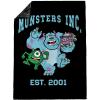 image:imageJay Franco Kids Plush Throw Blanket  Soft amp Cozy Fleece Throw for Bedroom amp Couch Dcor Official Licensed Product Black  Monsters Inc 60x90  Large BlanketBlack  Monsters Inc