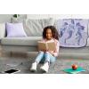 image:imageJay Franco Kids Plush Throw Blanket  Soft amp Cozy Fleece Throw for Bedroom amp Couch Dcor Official Licensed Product Black  Monsters Inc 60x90  Large BlanketPurple  Kpop Demon Hunters