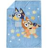 image:imageJay Franco Kids Plush Throw Blanket  Soft amp Cozy Fleece Throw for Bedroom amp Couch Dcor Official Licensed Product Black  Monsters Inc 60x90  Large BlanketBlue  Bluey