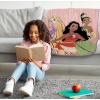 image:imageJay Franco Kids Plush Throw Blanket  Soft amp Cozy Fleece Throw for Bedroom amp Couch Dcor Official Licensed Product Black  Monsters Inc 60x90  Large BlanketPink  Disney Princess