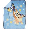 image:imageJay Franco Kids Plush Throw Blanket  Soft amp Cozy Fleece Throw for Bedroom amp Couch Dcor Official Licensed Product Black  Monsters Inc 60x90  Large BlanketBlue  Bluey