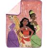 image:imageJay Franco Kids Plush Throw Blanket  Soft amp Cozy Fleece Throw for Bedroom amp Couch Dcor Official Licensed Product Black  Monsters Inc 60x90  Large BlanketPink  Disney Princess