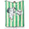 image:imageJay Franco Kids Plush Throw Blanket  Soft amp Cozy Fleece Throw for Bedroom amp Couch Dcor Official Licensed Product Black  Monsters Inc 60x90  Large BlanketMulti  101 Dalmatians