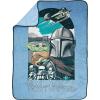 image:imageJay Franco Kids Plush Throw Blanket  Soft amp Cozy Fleece Throw for Bedroom amp Couch Dcor Official Licensed Product Black  Monsters Inc 60x90  Large BlanketBlue  the Mandalorian