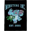 image:imageJay Franco Kids Plush Throw Blanket  Soft amp Cozy Fleece Throw for Bedroom amp Couch Dcor Official Licensed Product Black  Monsters Inc 60x90  Large BlanketBlack  Monsters Inc
