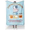 image:imageJay Franco Plush Throw Blanket  Soft amp Cozy Fleece Throw for Bedroom amp Couch Dcor Official Licensed Product Blue  Gilmore Girls 40x50  Travel BlanketBlue  Gilmore Girls