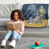 image:imageJay Franco Plush Throw Blanket  Soft amp Cozy Fleece Throw for Bedroom amp Couch Dcor Official Licensed Product Blue  Gilmore Girls 40x50  Travel BlanketMulti  Star Wars