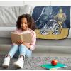 image:imageJay Franco Plush Throw Blanket  Soft amp Cozy Fleece Throw for Bedroom amp Couch Dcor Official Licensed Product Blue  Gilmore Girls 40x50  Travel BlanketMulti  Star Wars