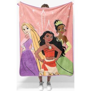 image:imageJay Franco Kids Plush Throw Blanket  Soft amp Cozy Fleece Throw for Bedroom amp Couch Dcor Official Licensed Product Black  Monsters Inc 60x90  Large BlanketPink  Disney Princess