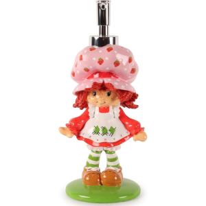 image:imageJay Franco Kids Soap Dispenser  85 Resin Hand Lotion Pump Bathroom amp Kitchen Decor Official Licensed Product Multi  Strawberry ShortcakeMulti  Strawberry Shortcake