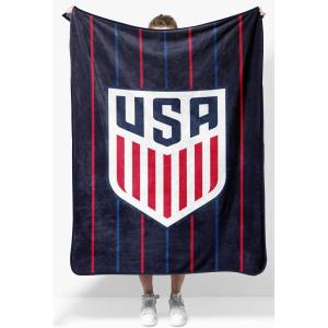 image:imageJay Franco Plush Throw Blanket  Soft amp Cozy Fleece Throw for Bedroom amp Couch Dcor Official Licensed Product Blue  Gilmore Girls 40x50  Travel BlanketDark Blue  Us Soccer
