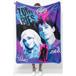 image:imageJay Franco Plush Throw Blanket  Soft amp Cozy Fleece Throw for Bedroom amp Couch Dcor Official Licensed Product Blue  Gilmore Girls 40x50  Travel BlanketPurple  Zombies 4 Dawn of the Vampires