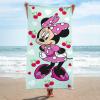 image:imageJay Franco Kids Beach Towel  100 Cotton Super Soft Absorbent Bath Towel 28 x 58 Inch Lightweight for Travel Official Licensed Product Blue  The MandalorianGreen  Minnie Mouse
