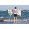 image:imageJay Franco Kids Beach Towel  100 Cotton Super Soft Absorbent Bath Towel 28 x 58 Inch Lightweight for Travel Official Licensed Product Blue  The MandalorianYellow  Lilo and Stitch