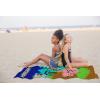 image:imageJay Franco Kids Beach Towel  100 Cotton Super Soft Absorbent Bath Towel 28 x 58 Inch Lightweight for Travel Official Licensed Product Blue  The MandalorianMulti  Minecraft