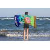 image:imageJay Franco Kids Beach Towel  100 Cotton Super Soft Absorbent Bath Towel 28 x 58 Inch Lightweight for Travel Official Licensed Product Blue  The MandalorianMulti  Minecraft