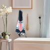 image:imageJay Franco Kids Hooded Towel  22 x 51 Super Soft Bath Wrap with 3D Hood Beach Pool amp Travel Official Licensed Product Multi  The Mandalorian Baby YodaBlue  Messi