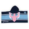 image:imageJay Franco Kids Hooded Towel  22 x 51 Super Soft Bath Wrap with 3D Hood Beach Pool amp Travel Official Licensed Product Multi  The Mandalorian Baby YodaBlue  Messi