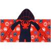 image:imageJay Franco Kids Hooded Towel  22 x 51 Super Soft Bath Wrap with 3D Hood Beach Pool amp Travel Official Licensed Product Red  Spidey amp His Amazing Friends Miles Morales