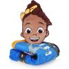 image:imageJay Franco Kids Nogginz Set  12 Inches Nogginz Pillow amp 40 x 50 Inches Cozy Plush Throw Blanket UltraSoft Character Nap Set for Travel Bedroom amp Couch Dcor Gray  The MandalorianBlue  Blippi Meekah