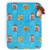 image:imageJay Franco Kids Nogginz Set  12 Inches Nogginz Pillow amp 40 x 50 Inches Cozy Plush Throw Blanket UltraSoft Character Nap Set for Travel Bedroom amp Couch Dcor Gray  The MandalorianBlue  Toy Story Woody