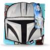 image:imageJay Franco Kids Nogginz Set  12 Inches Nogginz Pillow amp 40 x 50 Inches Cozy Plush Throw Blanket UltraSoft Character Nap Set for Travel Bedroom amp Couch Dcor Gray  The MandalorianGray  the Mandalorian