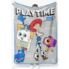 image:imageJay Franco Kids Plush Throw Blanket  Soft amp Cozy Fleece Throw for Bedroom amp Couch Dcor Official Licensed Product Blue  The Mandalorian 40x50  Travel BlanketGray  Toy Story
