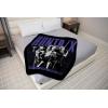 image:imageJay Franco Kids Plush Throw Blanket  Soft amp Cozy Fleece Throw for Bedroom amp Couch Dcor Official Licensed Product Blue  The Mandalorian 40x50  Travel BlanketBlack  Huntrix
