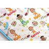 image:imageJay Franco Kids Plush Throw Blanket  Soft amp Cozy Fleece Throw for Bedroom amp Couch Dcor Official Licensed Product Blue  The Mandalorian 40x50  Travel BlanketWhite  Cocomelon