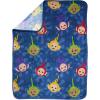 image:imageJay Franco Kids Plush Throw Blanket  Soft amp Cozy Fleece Throw for Bedroom amp Couch Dcor Official Licensed Product Blue  The Mandalorian 40x50  Travel BlanketBlue  Teletubbies