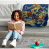 image:imageJay Franco Kids Plush Throw Blanket  Soft amp Cozy Fleece Throw for Bedroom amp Couch Dcor Official Licensed Product Blue  The Mandalorian 40x50  Travel BlanketBlue  Teenage Mutant Ninja Turtles