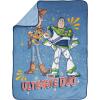 image:imageJay Franco Kids Plush Throw Blanket  Soft amp Cozy Fleece Throw for Bedroom amp Couch Dcor Official Licensed Product Blue  The Mandalorian 40x50  Travel BlanketBlue  Toy Story