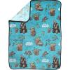 image:imageJay Franco Kids Plush Throw Blanket  Soft amp Cozy Fleece Throw for Bedroom amp Couch Dcor Official Licensed Product Blue  The Mandalorian 40x50  Travel BlanketBlue  the Mandalorian