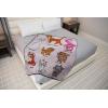 image:imageJay Franco Kids Plush Throw Blanket  Soft amp Cozy Fleece Throw for Bedroom amp Couch Dcor Official Licensed Product Blue  The Mandalorian 40x50  Travel BlanketPink  Disney Cats