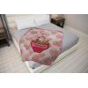 image:imageJay Franco Kids Plush Throw Blanket  Soft amp Cozy Fleece Throw for Bedroom amp Couch Dcor Official Licensed Product Blue  The Mandalorian 40x50  Travel BlanketPink  Strawberry Shortcake