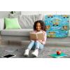 image:imageJay Franco Kids Plush Throw Blanket  Soft amp Cozy Fleece Throw for Bedroom amp Couch Dcor Official Licensed Product Blue  The Mandalorian 40x50  Travel BlanketBlue  Cocomelon