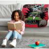 image:imageJay Franco Kids Plush Throw Blanket  Soft amp Cozy Fleece Throw for Bedroom amp Couch Dcor Official Licensed Product Blue  The Mandalorian 40x50  Travel BlanketRed  Monster Jam