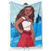 image:imageJay Franco Kids Plush Throw Blanket  Soft amp Cozy Fleece Throw for Bedroom amp Couch Dcor Official Licensed Product Blue  The Mandalorian 40x50  Travel BlanketBlue  Moana