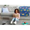 image:imageJay Franco Kids Plush Throw Blanket  Soft amp Cozy Fleece Throw for Bedroom amp Couch Dcor Official Licensed Product Blue  The Mandalorian 40x50  Travel BlanketBlue  Teletubbies